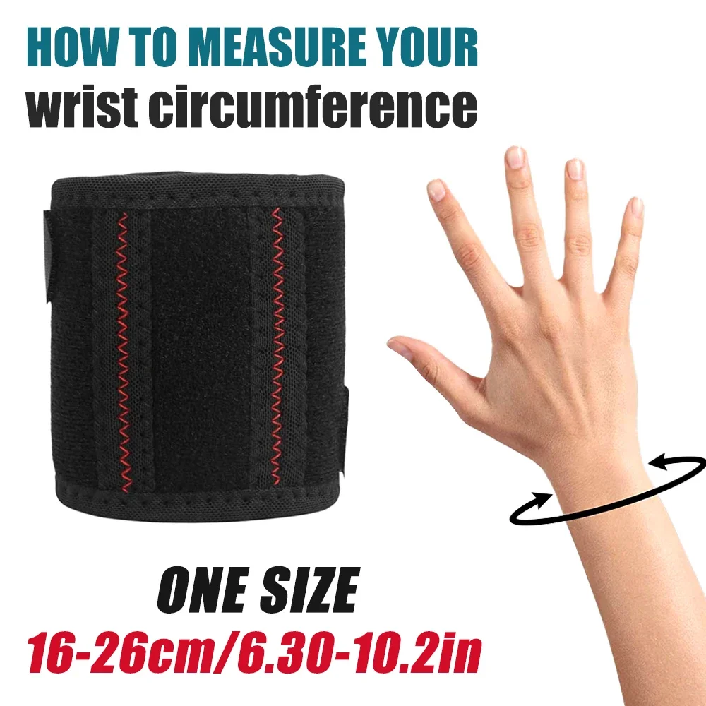 1/2Pcs Wrist Wraps for Carpal Tunnel for Women and Men. Wrist Straps for Weightlifting, Working Out and Pain Relief. Flexible