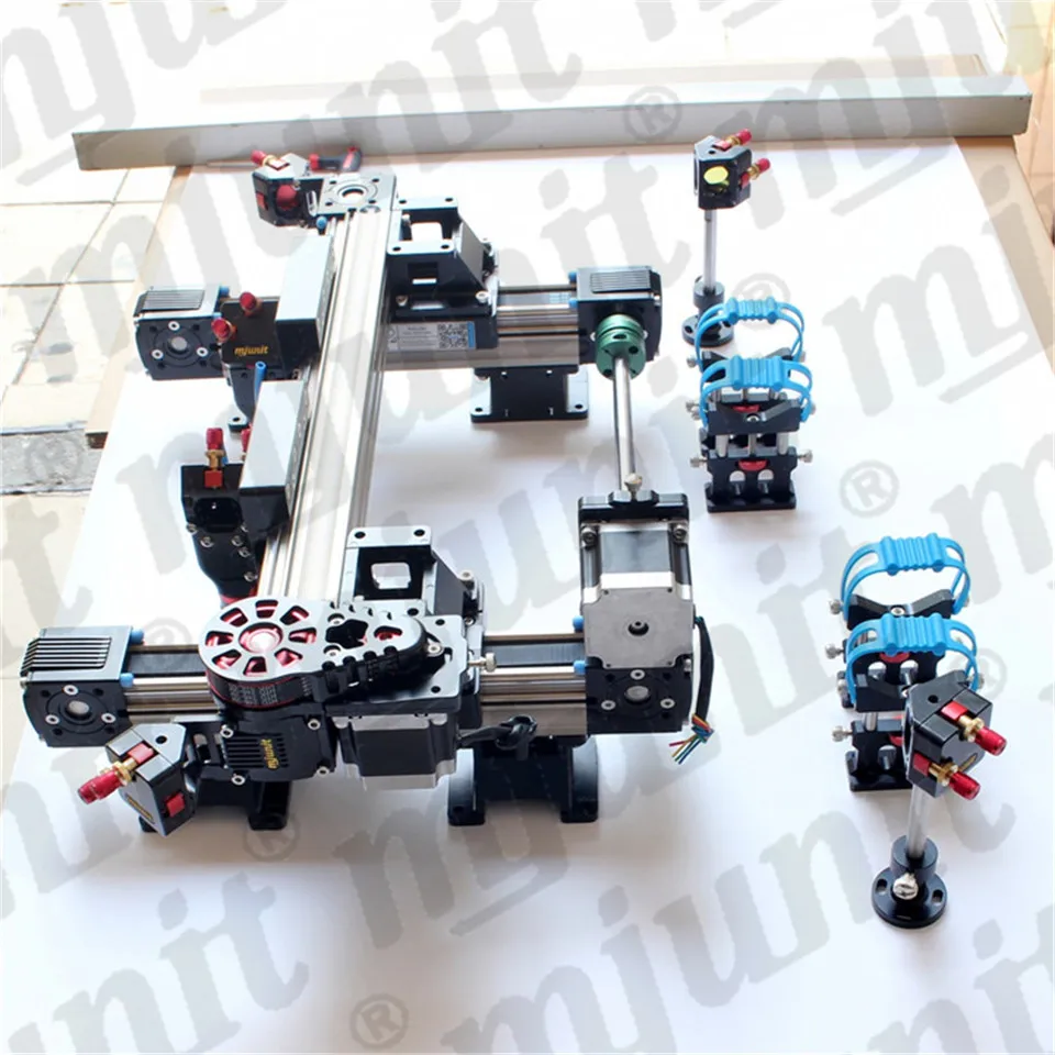 head kit laser engraving machine outer slide rail one head or dual head moving mjunit laser machine accessories
