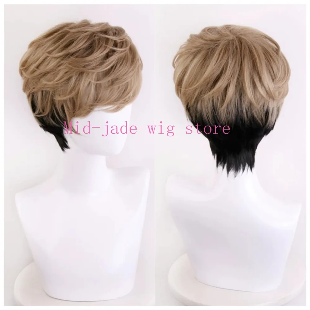 Anime Sangwoo Oh Cosplay Wig Styled Hair for Christmas Anime Convention Character Event and Photography