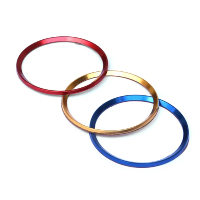 For Peugeot 5008 3008 4007 4008 508 308 508 Aluminum alloy Wheel hub decorative ring Center Hub Caps Decoration Car Wheel Tire