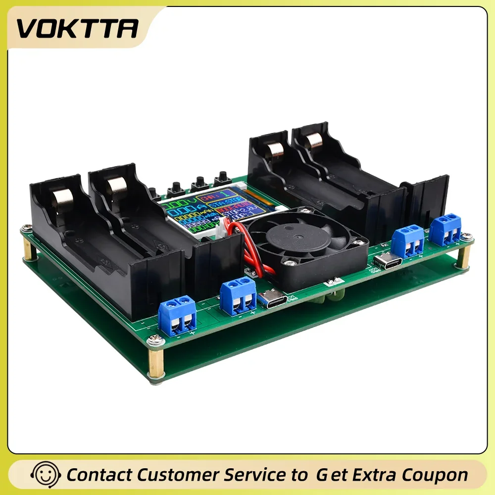 18650 Lithium Battery Capacity Tester Automatic Internal Resistance Tester MAh MWh Digital Battery Power Detector Module