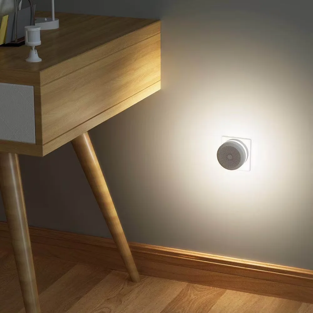 بوابة Aqara M1S Hub E1 مع ضوء ليلي RGB LED زيجبي واي فاي 2.4G سيري صوت التحكم عن بعد العمل المنزلي Mijia HomeKit APP