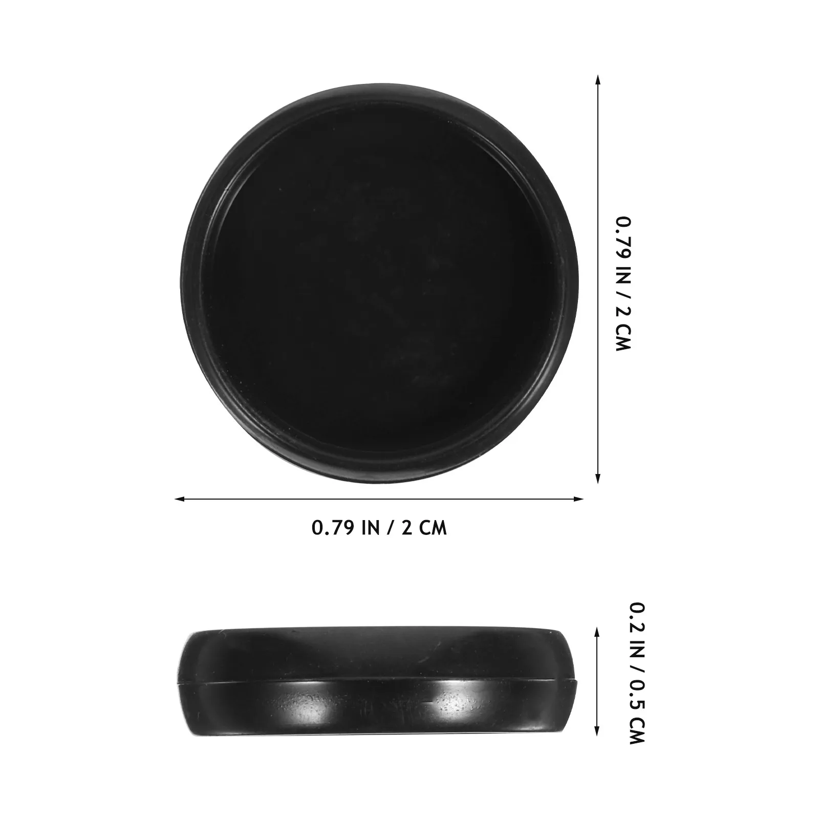 55Pcs Round Plastic Expansion Discs 360 Degree Detachable Binder Discs for Diaries Planners Calendars Loose Leaf Notebooks
