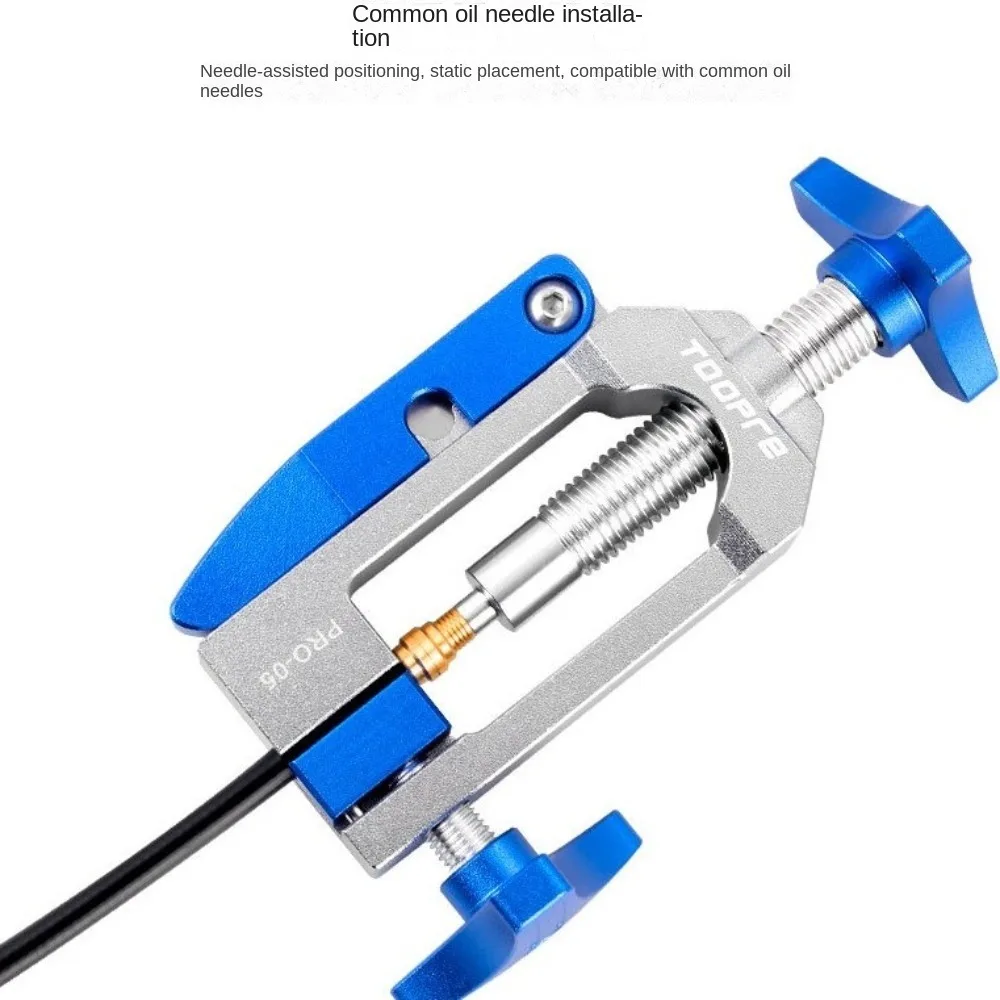 TOOPRE Bike Disc Brake Oil Needle Tools T Head Multifunction Oil Needle Insertion Tools Five-line Body Truncation Nylon Metal