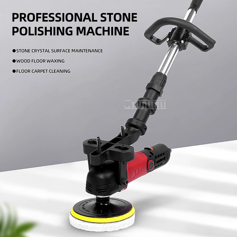 Polishing Machine Water Mill Household Stone Marble Tile Terrazzo Anti-alkali Waxing Polishing Machinecement Floor 220V860W