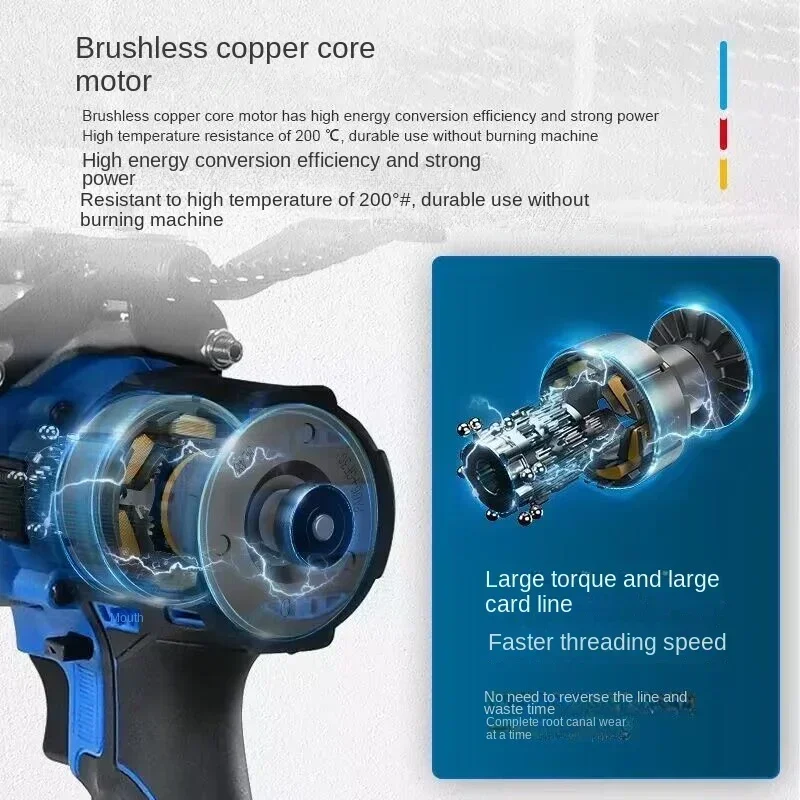 Hot Sales110V/220V Fully Automatic Electric Concealed Wire Pull Wire Multi-functional Lithium Battery Threading Hydropower Const