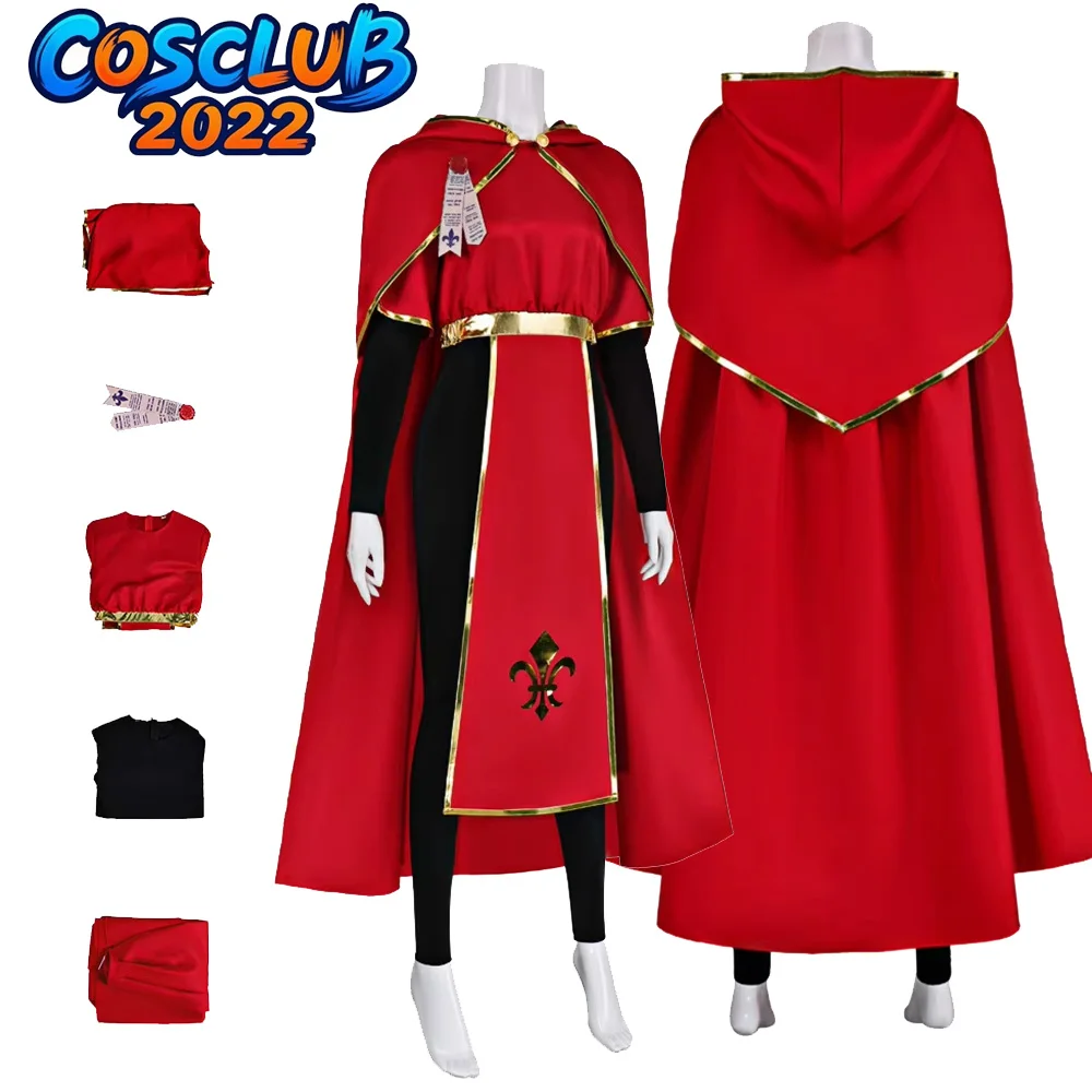 

Priest Cosplay Fantasy Costume Nun Jumpsuit Cloak Tops Medieval Viking Retro Clothing Outfits Halloween Carnival Party Man Suit