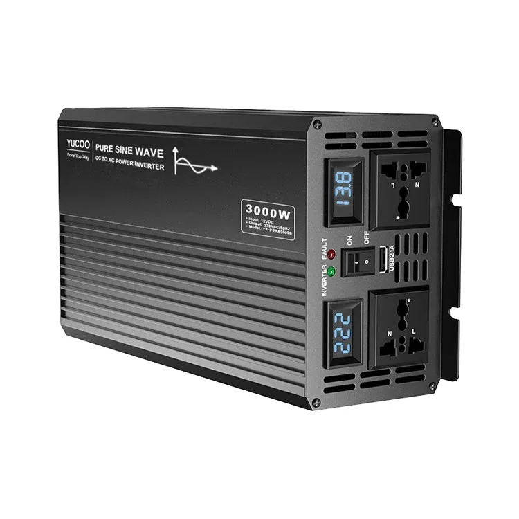 

1500w 12vdc 220vdc pure sine wave power inverter charger