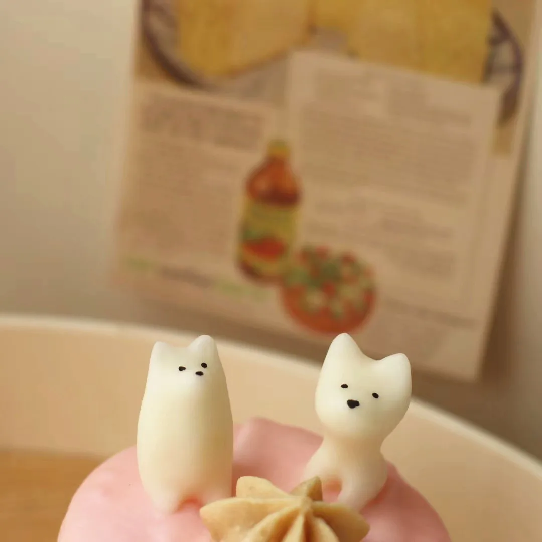 Puppy Kitten Small Animal Bichon Poodle Candle Accessories Silicone Molds Aromatherapy Candle Tea Diy Silicone Molds Xmas Decor