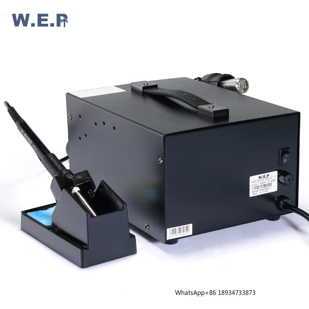 WEP 852D + Pumpen-Luftstrom, einstellbare Heißluft mit Lötluft-Lötstation