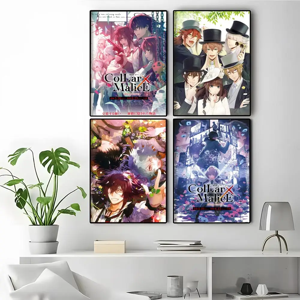 C-Collar Malice Trendy Wall Posters Damage Free Wall Art Blank Wall Decor Poster
