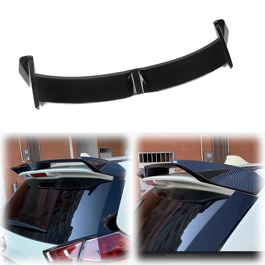 

2014 2015 2016 2017 2018 2019 2020 For Nissan Rogue X-trail Odinger Style Rear Roof Spoiler Lip Wing By Gloss Black Body Kit