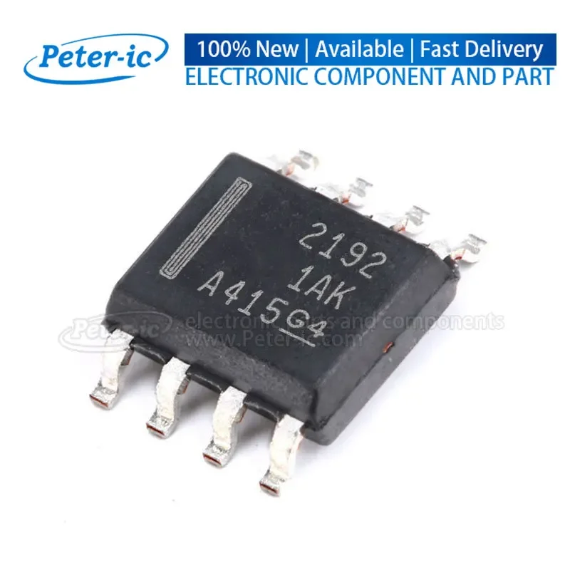 OPA2192IDR 2192 OPA2192ID SOIC-8 10MHz 5pA 20V/us Dual Channel Input/output Precision Op Amps Available Peter-ic(1pcs)