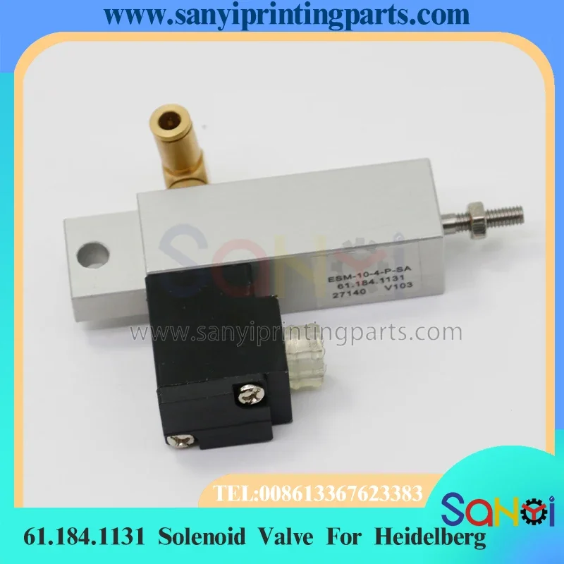 

Цельный электромагнитный клапан 61.184.1131 для деталей печатной машины Heidelberg PM74 SM74 SM102