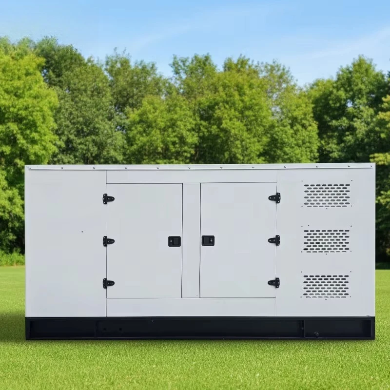 Nengron 50-200kVA  Industrial Silent  Generator Set Soundproof Genset Electric Power Plant for Factory Mining Backup