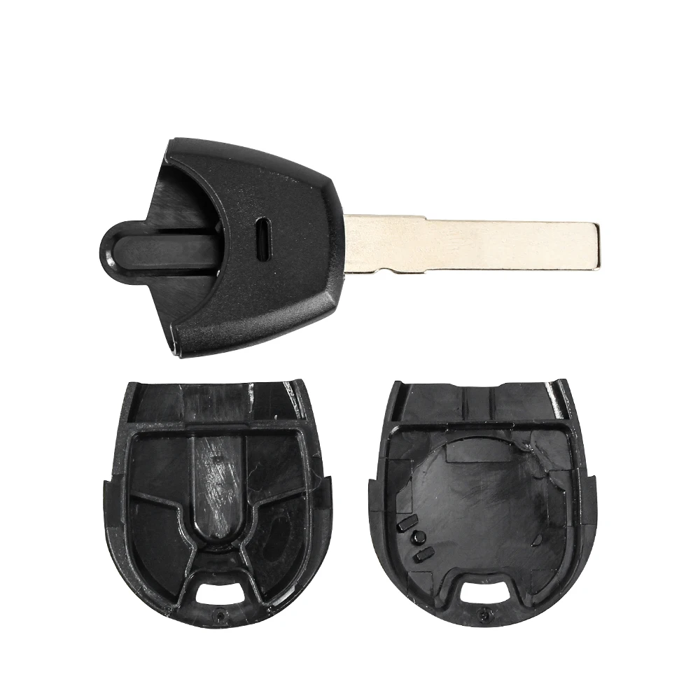 KEYYOU - Funda para Llave de Coche Fiat Positron EX300, Transpondedor Automático, Llave de Repuesto con Chip SIP22 GT15R, Carcasa para Llave de Coche