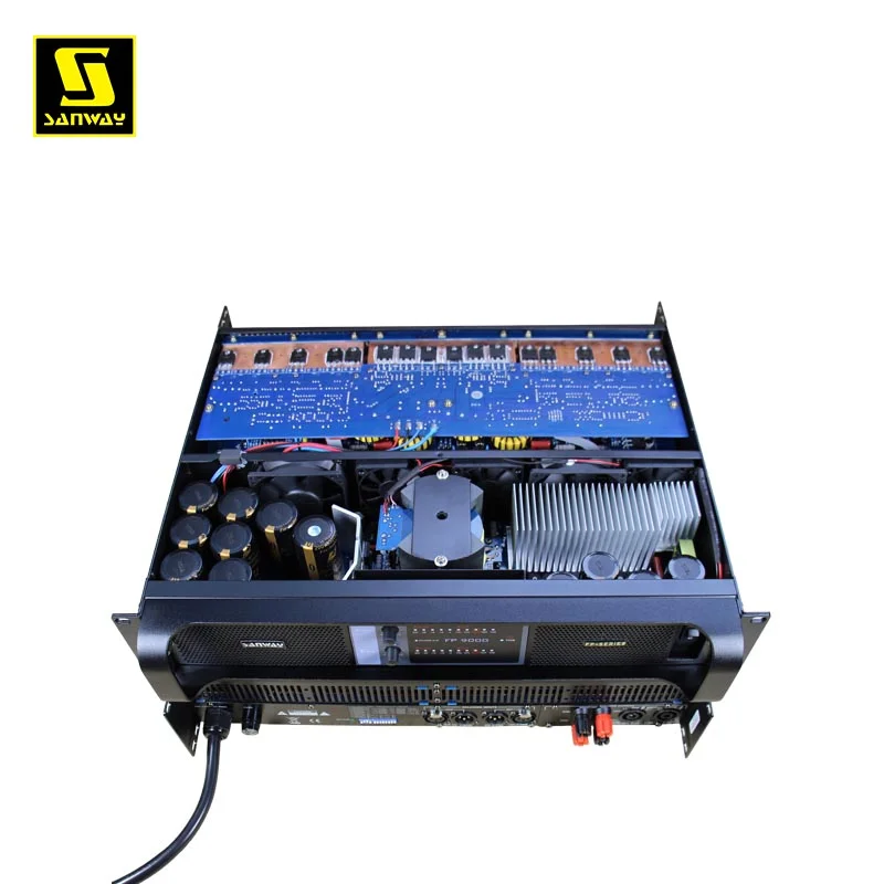 2 Channel Digital Power Amplifier 110V 220V Stage Home Audio Amplifier