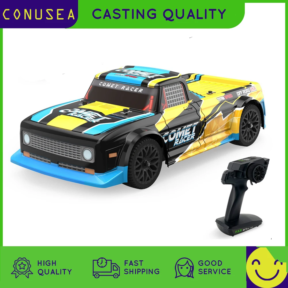 JJRC 1:10 Big Rc Car 48Km/h High Speed Rc Drift Racing Car Off-Road Rc Truck 2.4G Radio Controled Machine Toys For Children Kids