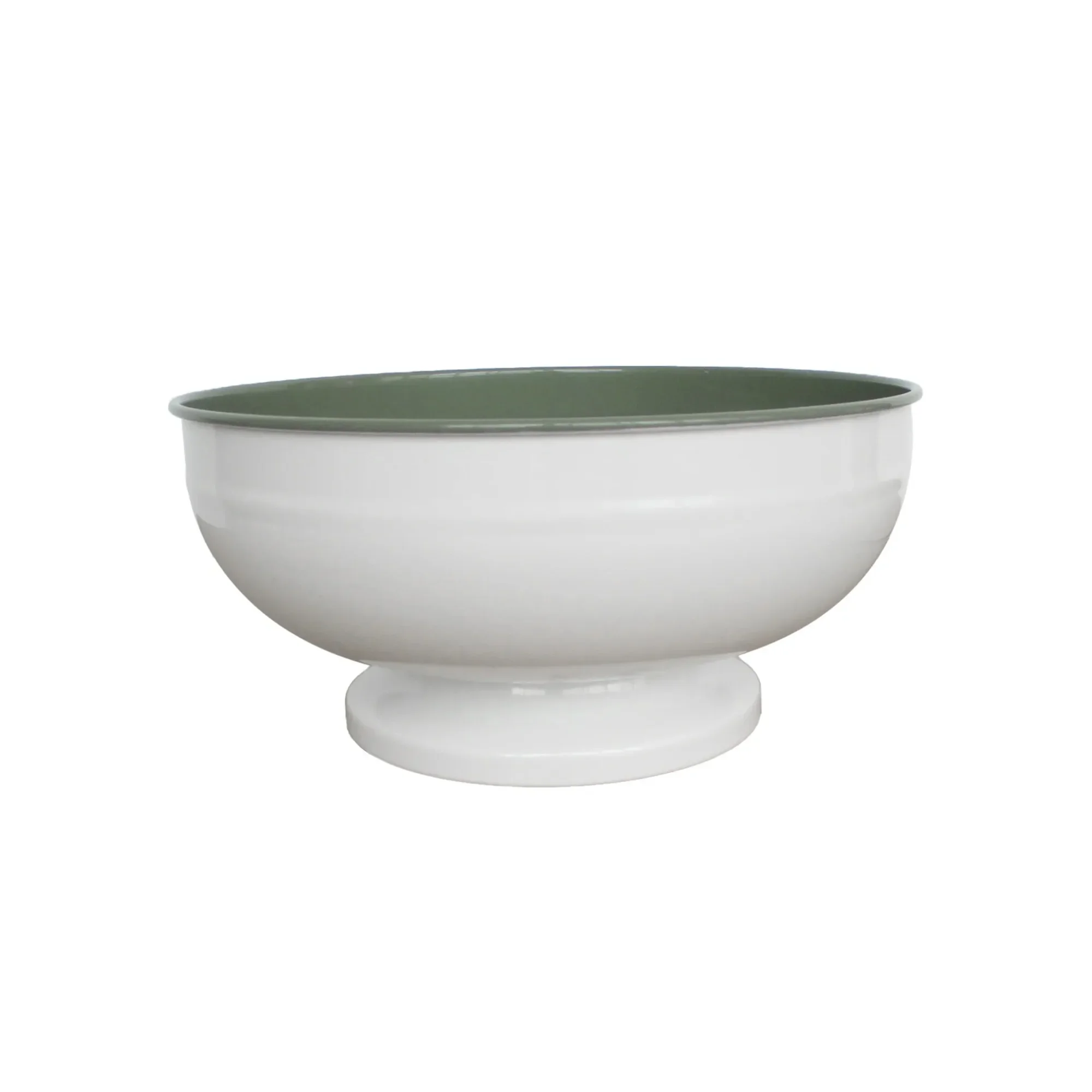 

Better Homes & Gardens 2-Tone Steel Footed Bowl - Green