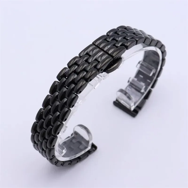 10mm 12mm 14mm 16mm Edelstahl-Uhrenarmband für Damen in Silber, Gold, Schwarz, Roségold, passend für jede Marke – Detail 5
