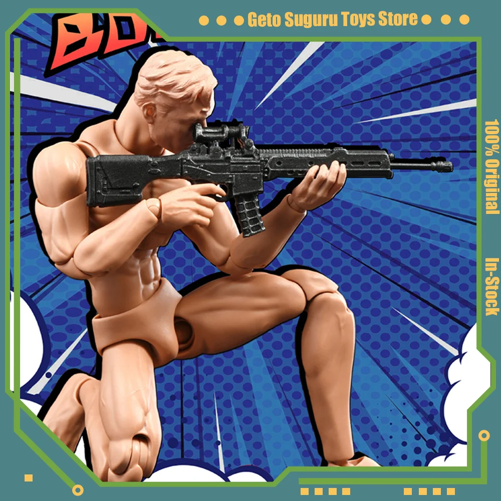 [In-Stock] NWTOYS 1/12 NW002 Body Male Medium muscle body Model with 6Inch Male Soldier Flexible Body Model Toy