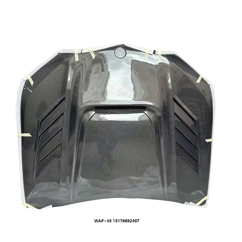 

High Quality Dry Carbon Fiber Hood for X5 G05 X6 G06 X5m F95 X6m F96 Dry Carbon Fiber Engine Cover Perfect Fitment 2019+