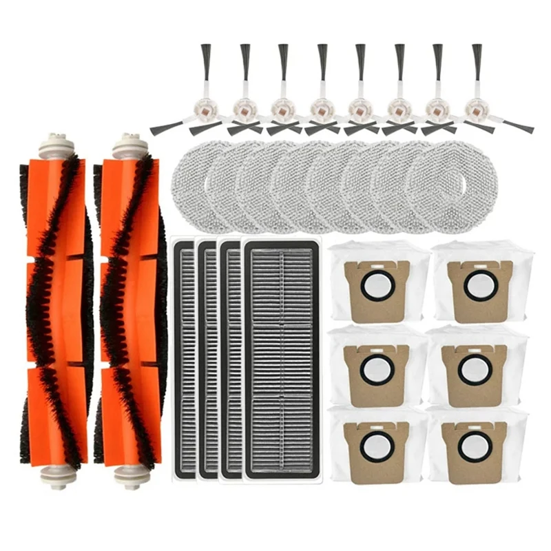 Accesorios para Robot aspirador Xiaomi Mijia Omni 2 C102CN, B101CN, B116CN, X10 +, filtro Hepa, mopa, bolsa de polvo, piezas de repuesto