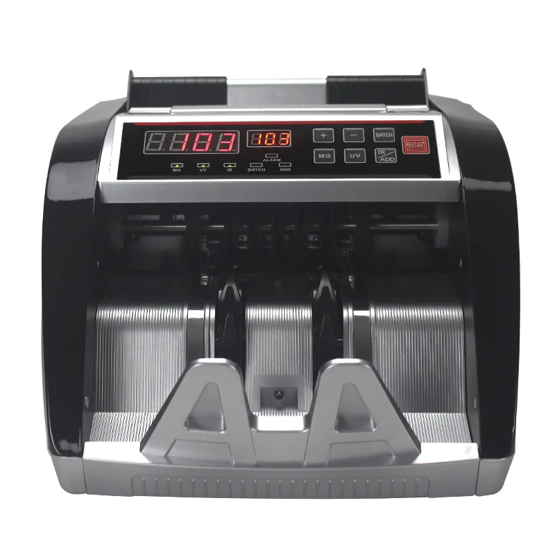 Multi-currency compatible with European, American dollars, Hong Kong dollars, African dollars, etc. Banknote counter