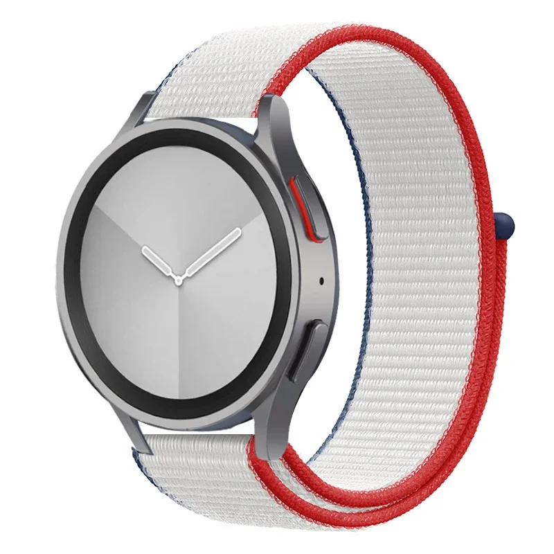 Nylon-Schlaufenband für Samsung Galaxy Watch 6/5/pro/4/Classic/active 2 43-47-44 mm 20 mm/22 mm Sportarmband Huawei GT 4/2/e/3 Armband