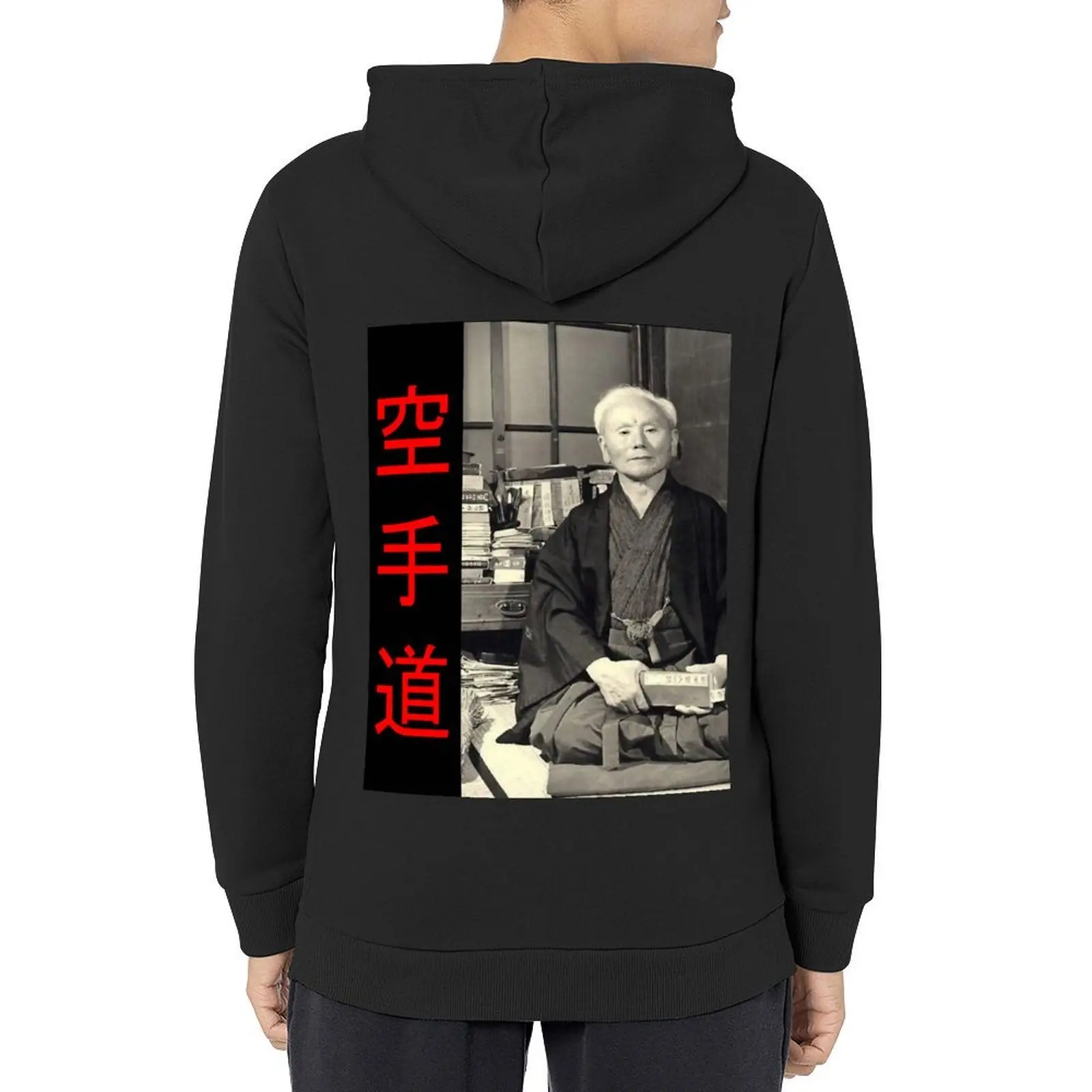 Ginshi F Auroshi - Толстовка с капюшоном Karate Founder, одежда в стиле аниме, осенняя мужская одежда, мужской зимний свитер, новые толстовки