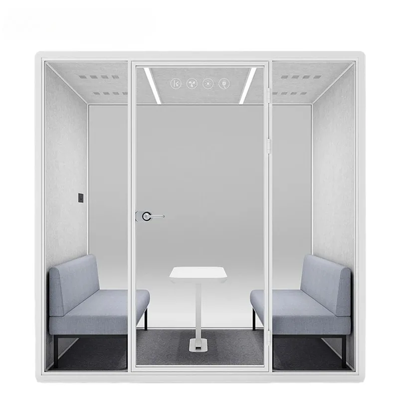 Custom Office Meeting Box Indoor Private Noise Reduction Office Pod For Sale