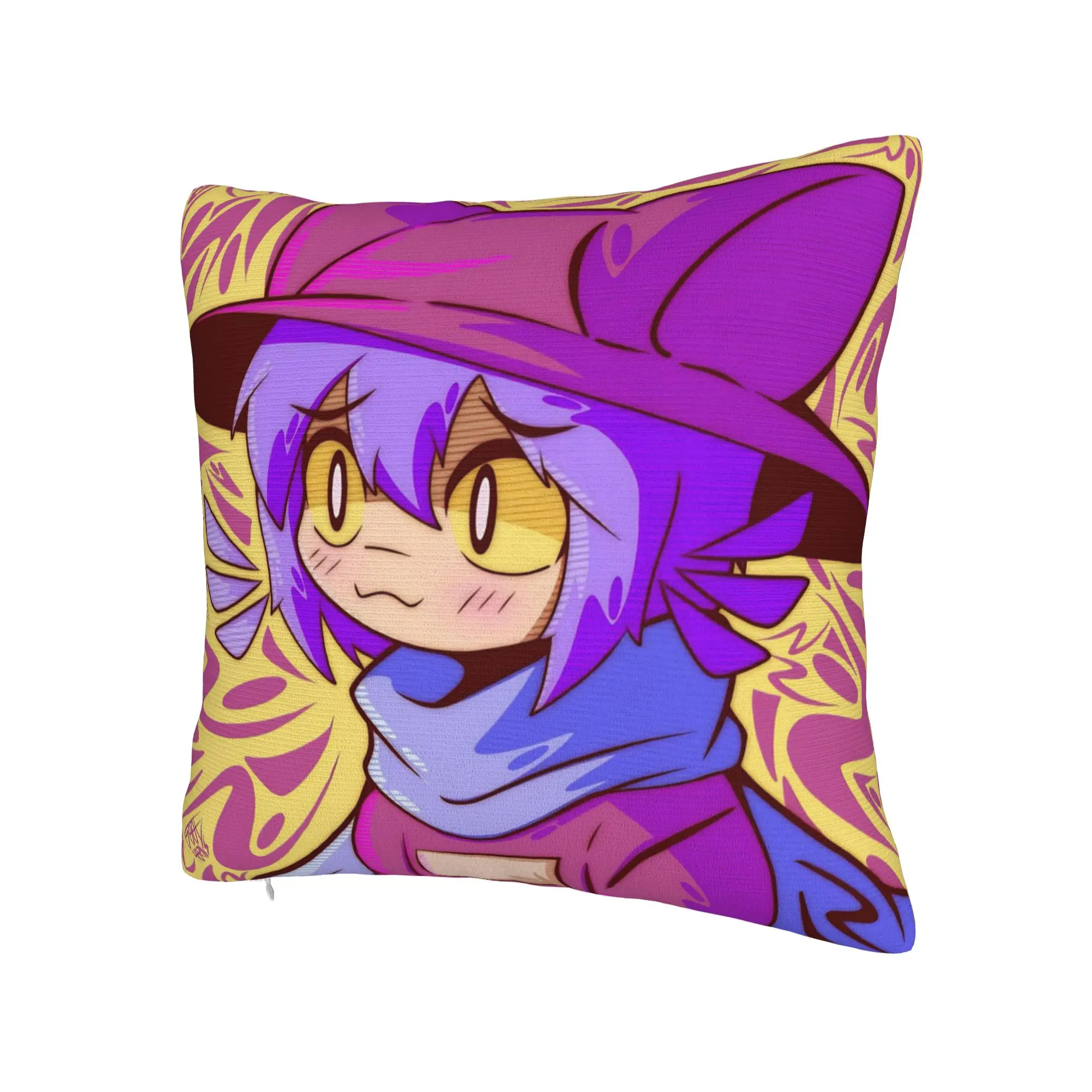 Decorative Pillowcases OneShots Niko Merch Chair  Throw Pillow Case Cover Square Style Multi Size