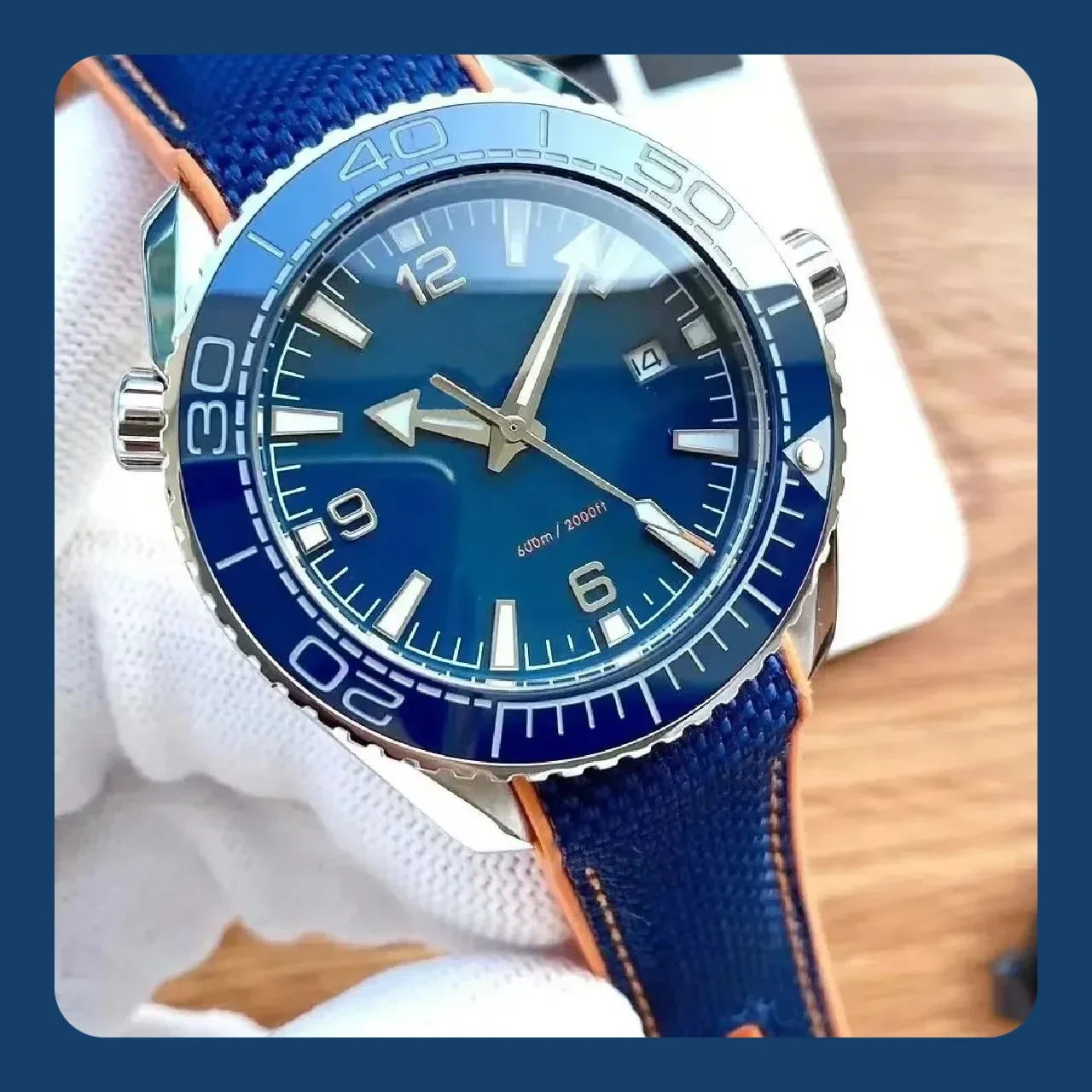 Серия календаря 600, автоматические механические мужские часы, многофункциональные женские часы из нержавеющей стали, водонепроницаемые, противоударные