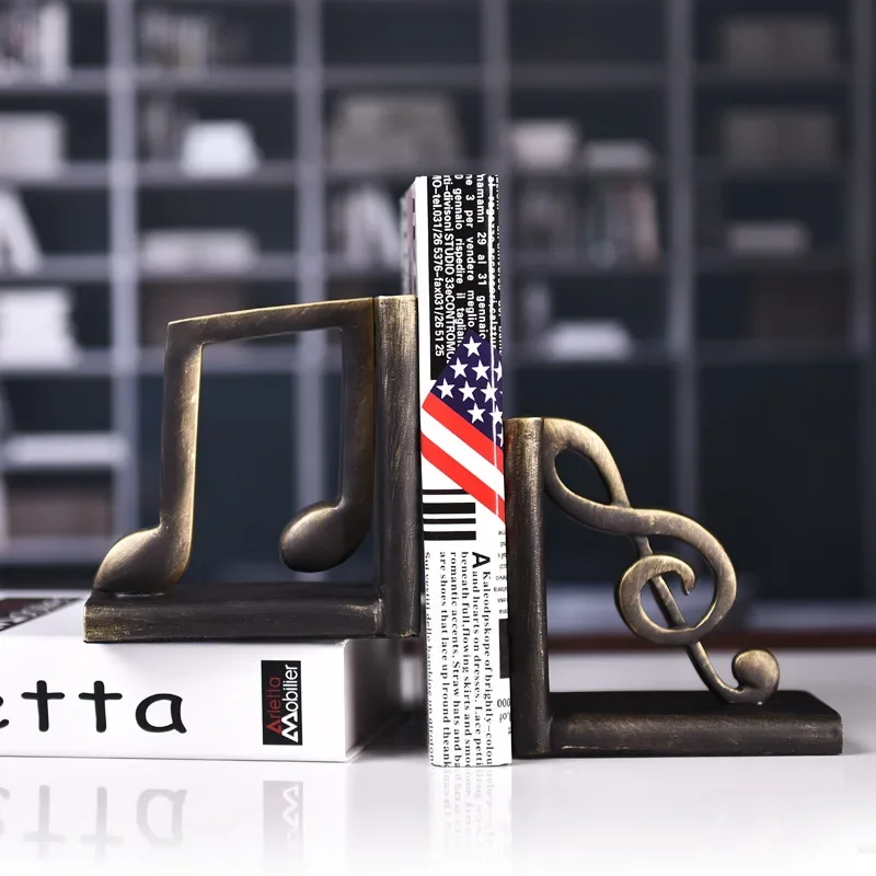 1 para nuty podpórki pod książki żywica Bookfile kreatywny klips do książek antyczne biurko biuro salon dekoracja artefaktów