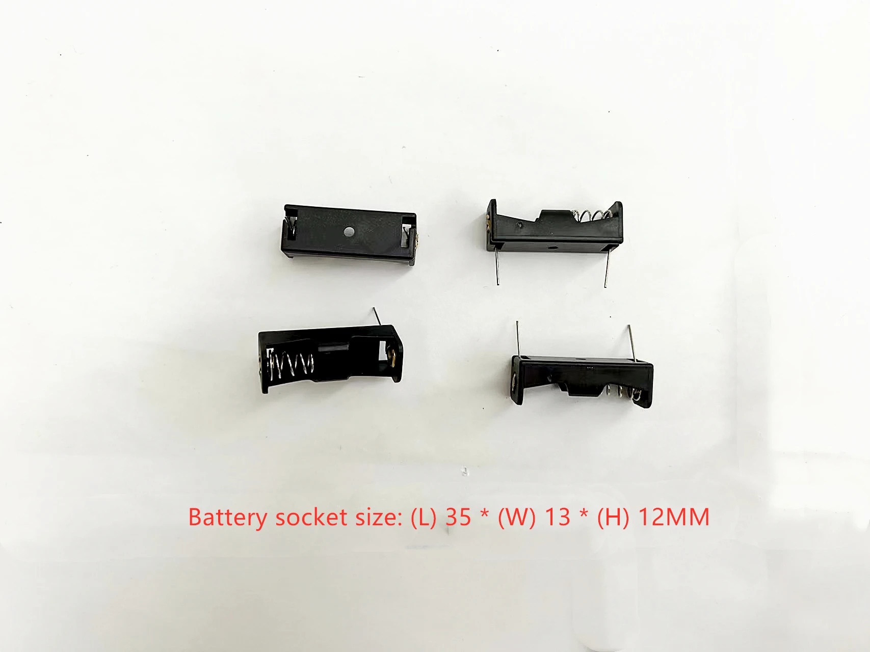 12V 23A Battery Holder with WireLead Rechargeable Battery Case Storage Box 12V 23A Battery Holder 12V battery box with switch