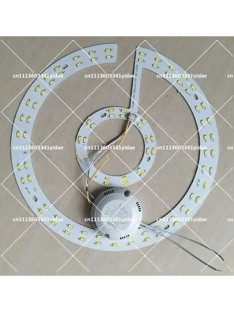 24W LED Ceiling Light Panel Circular Ring Retrofit Energy-Saving Light Source Bulb Board for Home Lighting