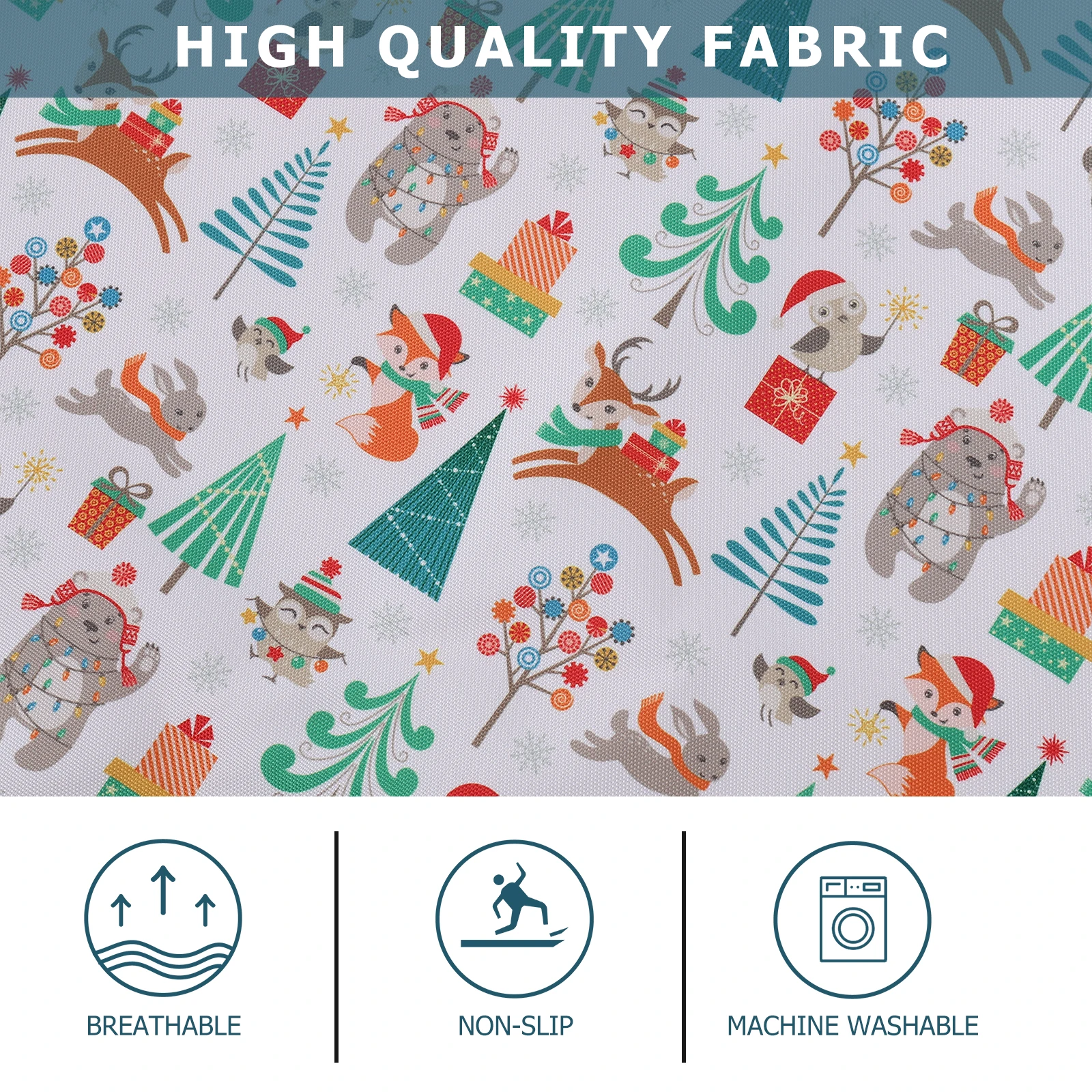 

Waterproof Large Floor Protector Under High Chair Foldable Lightweight Playtime Art Craft Mat For Mealtime