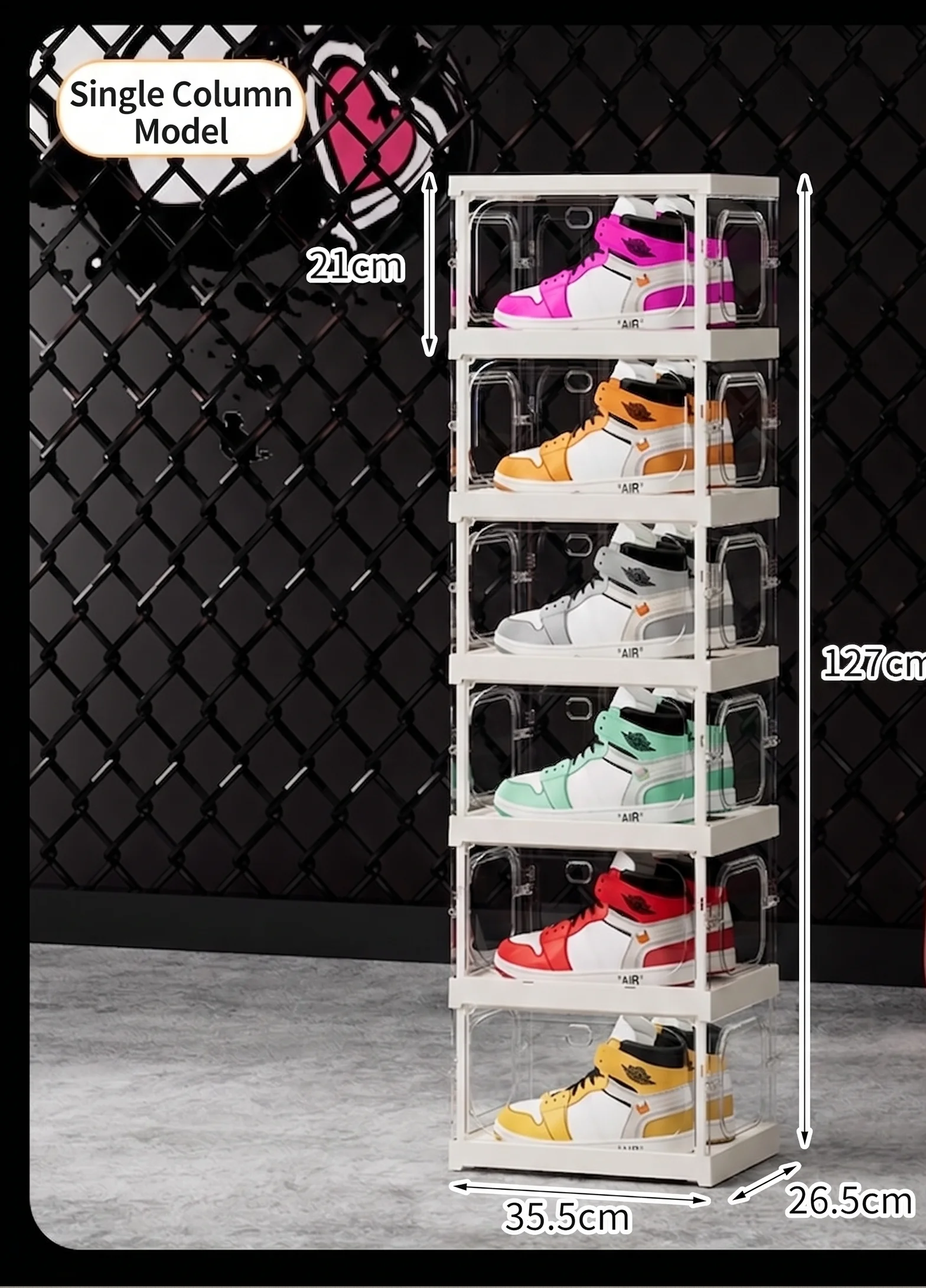Cajas de Almacenamiento de Zap - Sneaker Care Shoe Box reseña y precio