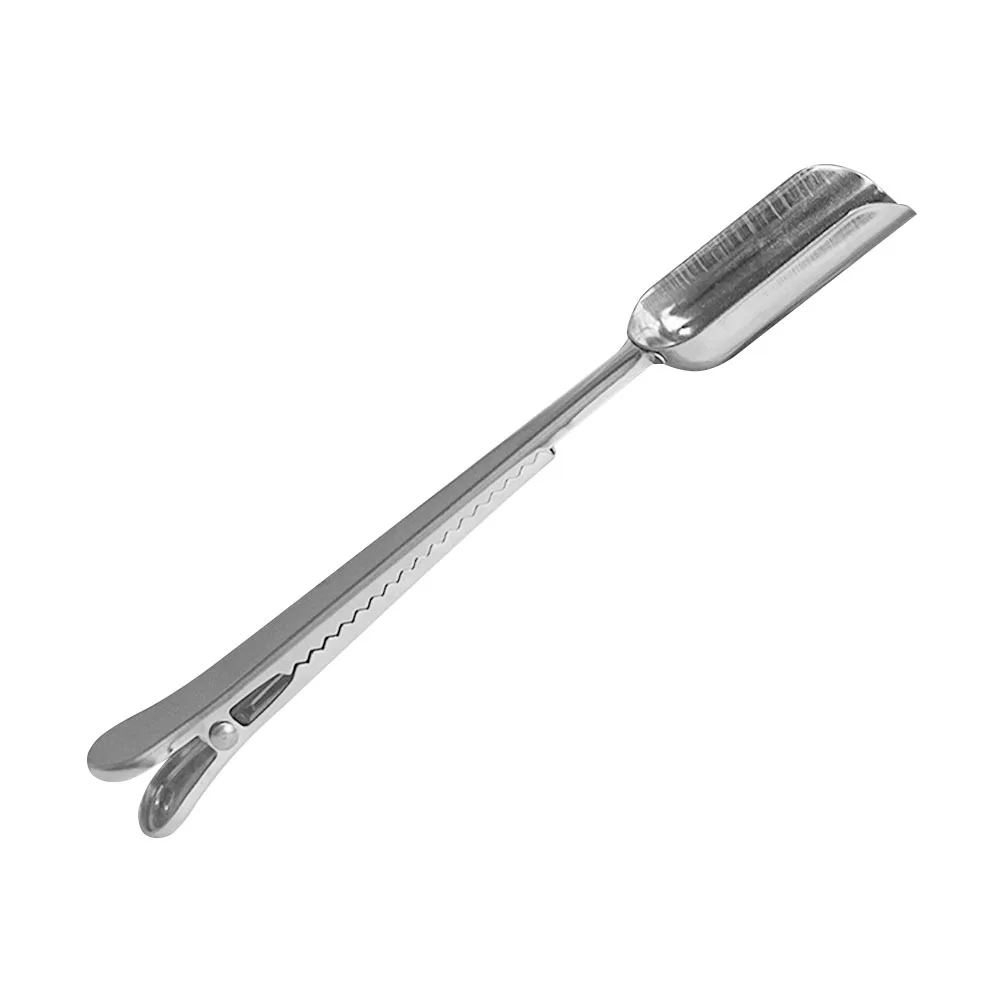 

Stainless Steel Tea Spoon Clip Practical Scoop Shovel for Home Loose Leaf Tea Ceremony Accessories Practical Teaspoons