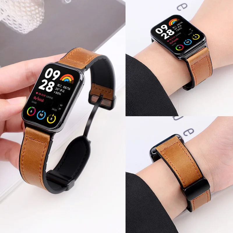 Leather+Silicone Ba… - image