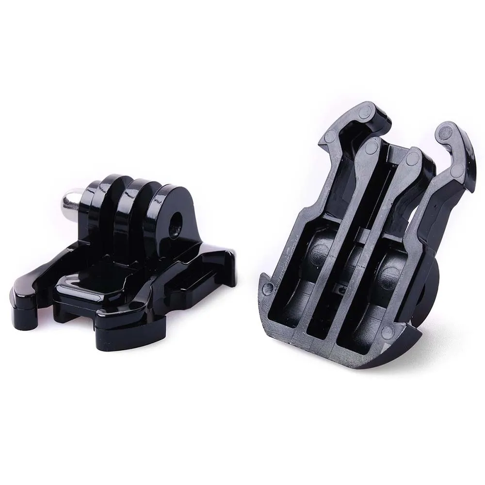 4 em 1 kit tripé adaptador + j-gancho fivela de montagem + fivela de liberação rápida + parafuso longo para gopro hero 10 9 8 7 + 3 sj4000 yi câmera
