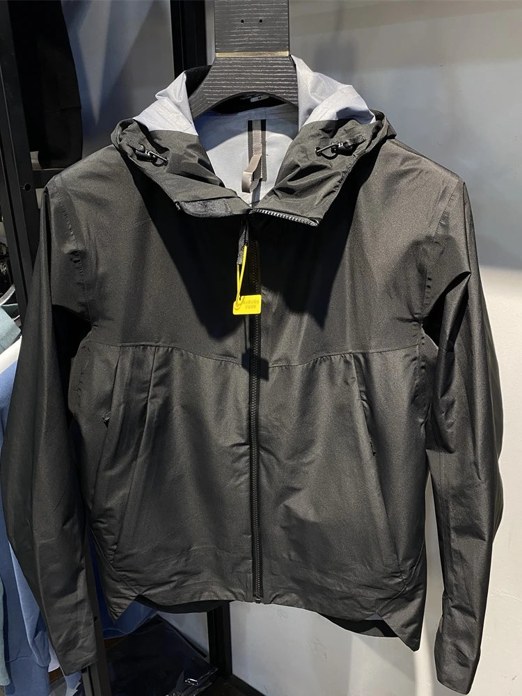 

Профессиональная уличная куртка Hardell для осени: ветрозащитная, водонепроницаемая, с капюшоном, на молнии, приталенного кроя, молодежная, модная