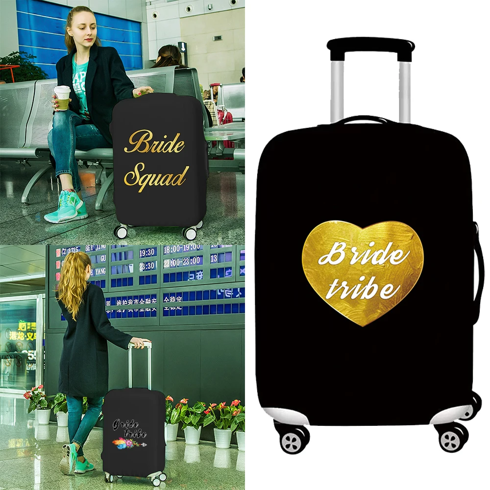 

Защитный чехол для багажа Чехлы для багажа Чехол на тележке Bride Series Портативный Путешествия на открытом воздухе Все необходимое для отдыха 18–32 дюйма Унисекс