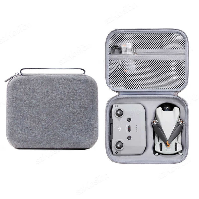 Borsa a mano per DJI Mini 2/Mini2 SE /Mini 4K Drone Batteria Scatola di controllo remoto Protettiva portatile Hrad EVA Borsa di stoccaggio Accessori