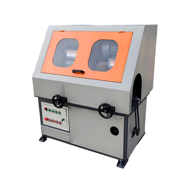 New Fully Automatic External Centerless Polishing Machine for Stainless Steel Tubes Small Cutting Tubes Brushed Motor