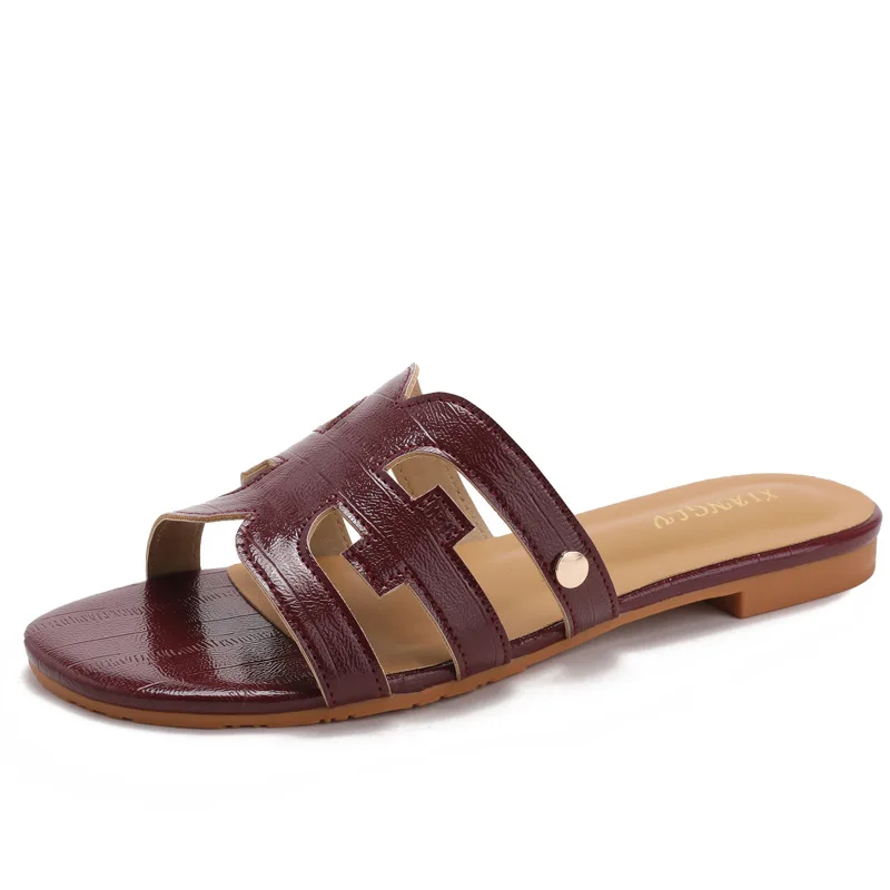Women Summer Fashion Slides Beach slippers Vacation Travel Friendly Casual Flip Flops for Women Comfortable