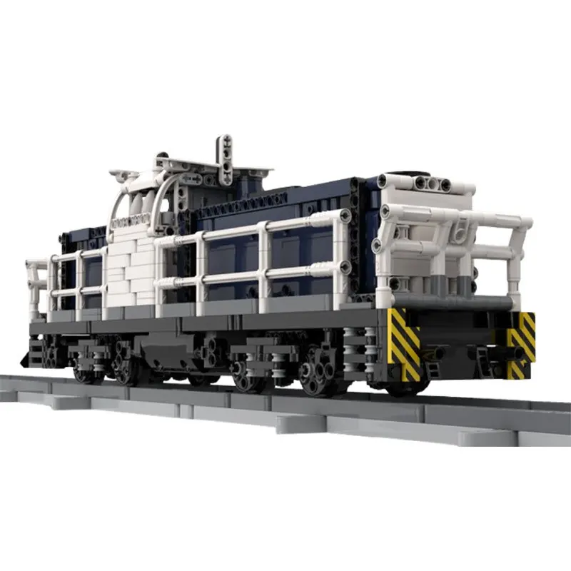 مكعبات بناء قطار البضائع التي تعمل بالطاقة MOC - قاطرة بمحرك 1850 قطعة، مجموعة نماذج شحن متقدمة للأطفال البالغين