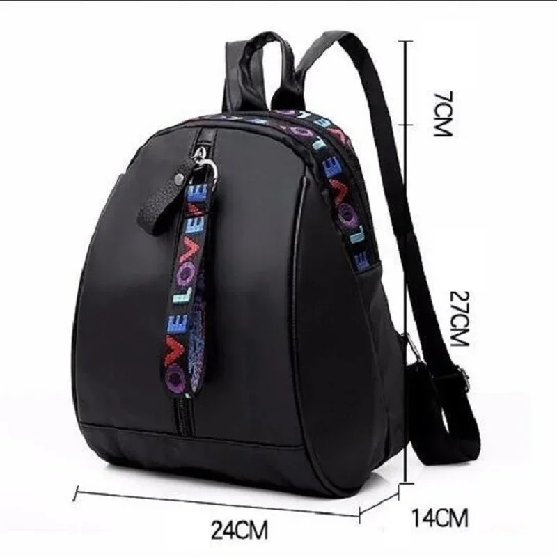 Klassischer Wasserdichter Großraum-Rucksack Trendiger Damen-College-Laptop-Schulrucksack Niedlicher Mädchen-Reise-Buchrucksack Täglicher Casual-Rucksack – Detail 11