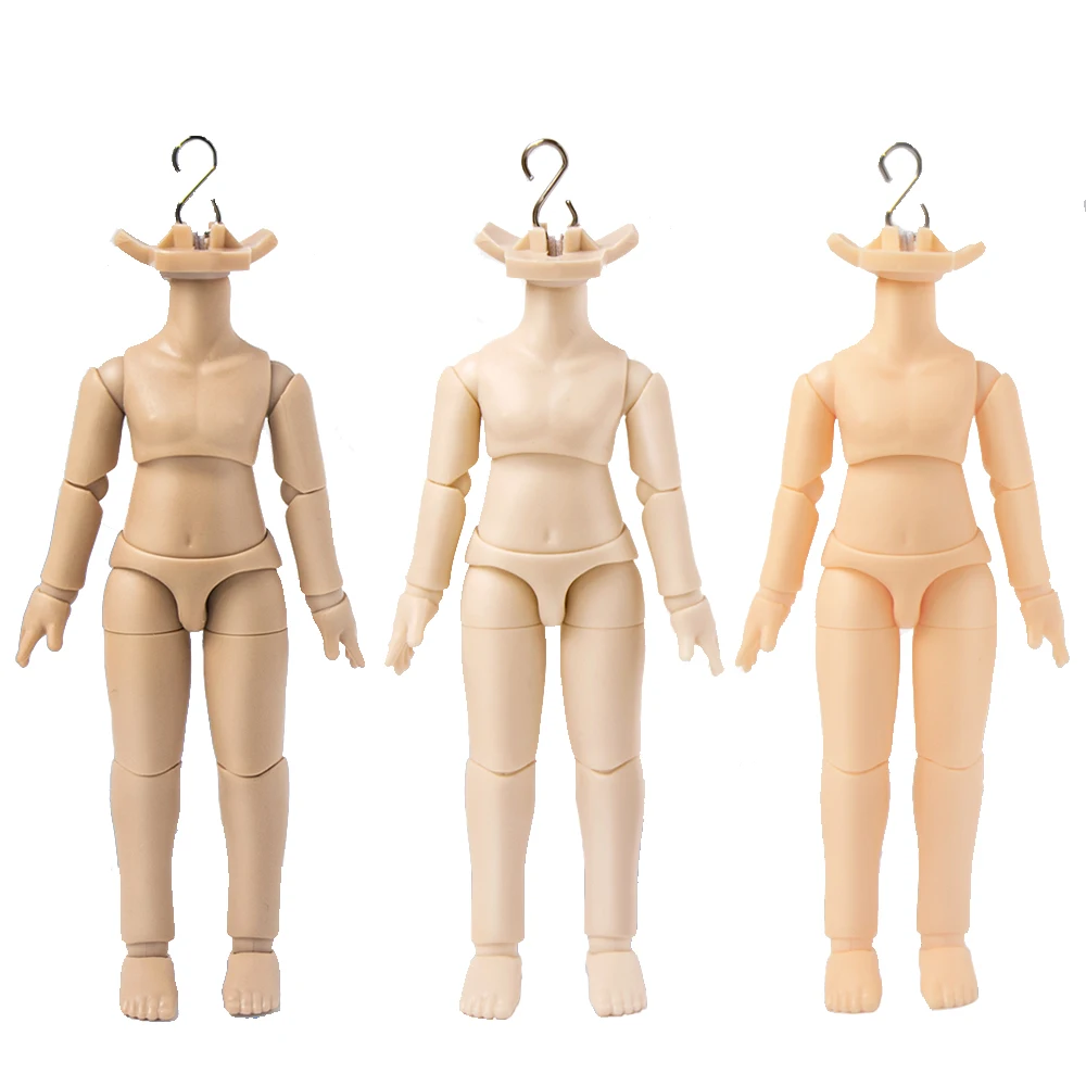 S Hook Doll Body Ob11 White Suntan Skin Anime Figure Movable Joint Doll Body Accessories For Obitsu11 Gsc Sto 1/12 Bjd Doll Head