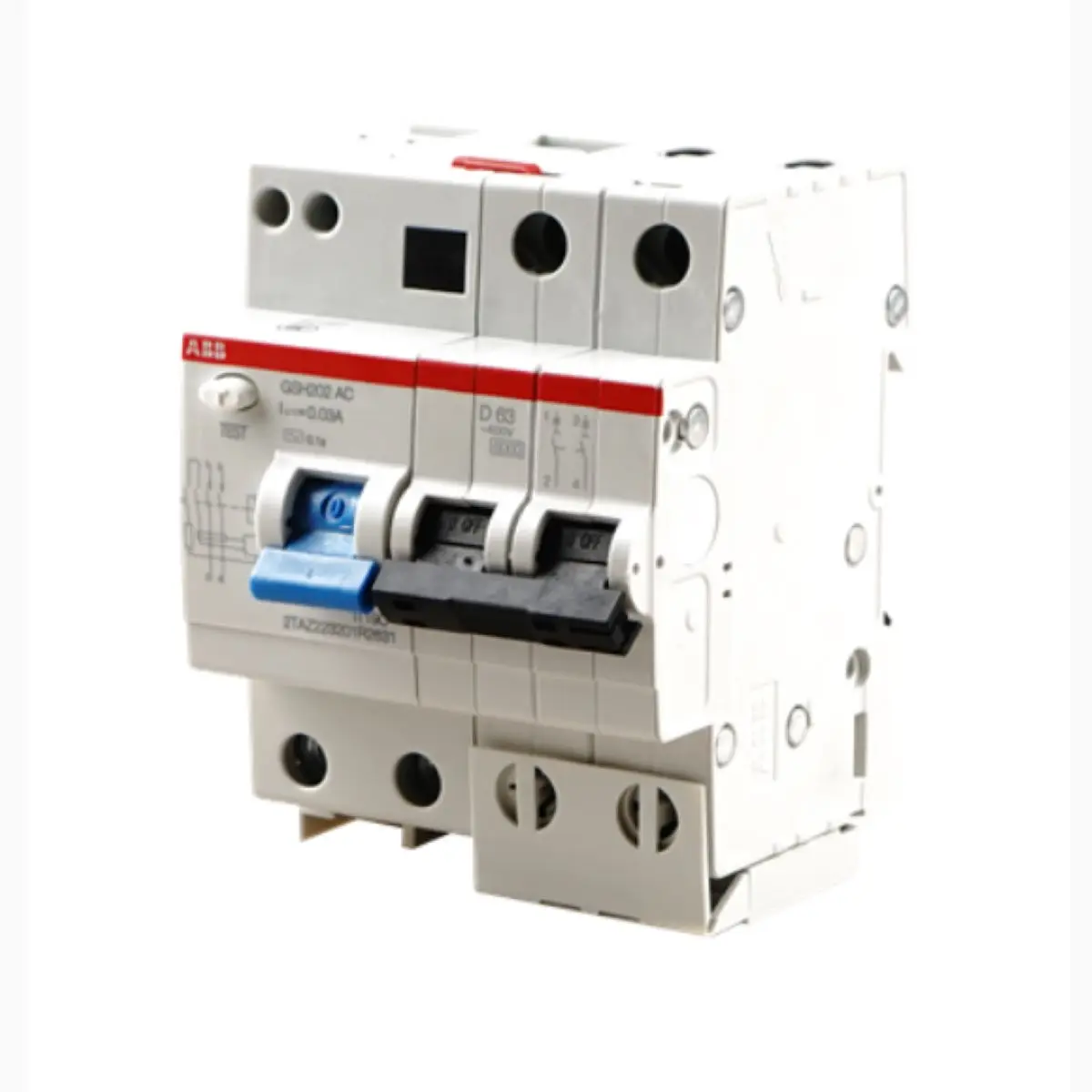 

Новый и оригинальный выключатель 10174384 GSH202 AC-C40/0,03 2P | C | 30мА | 40А 2ТАЗ223201R2404